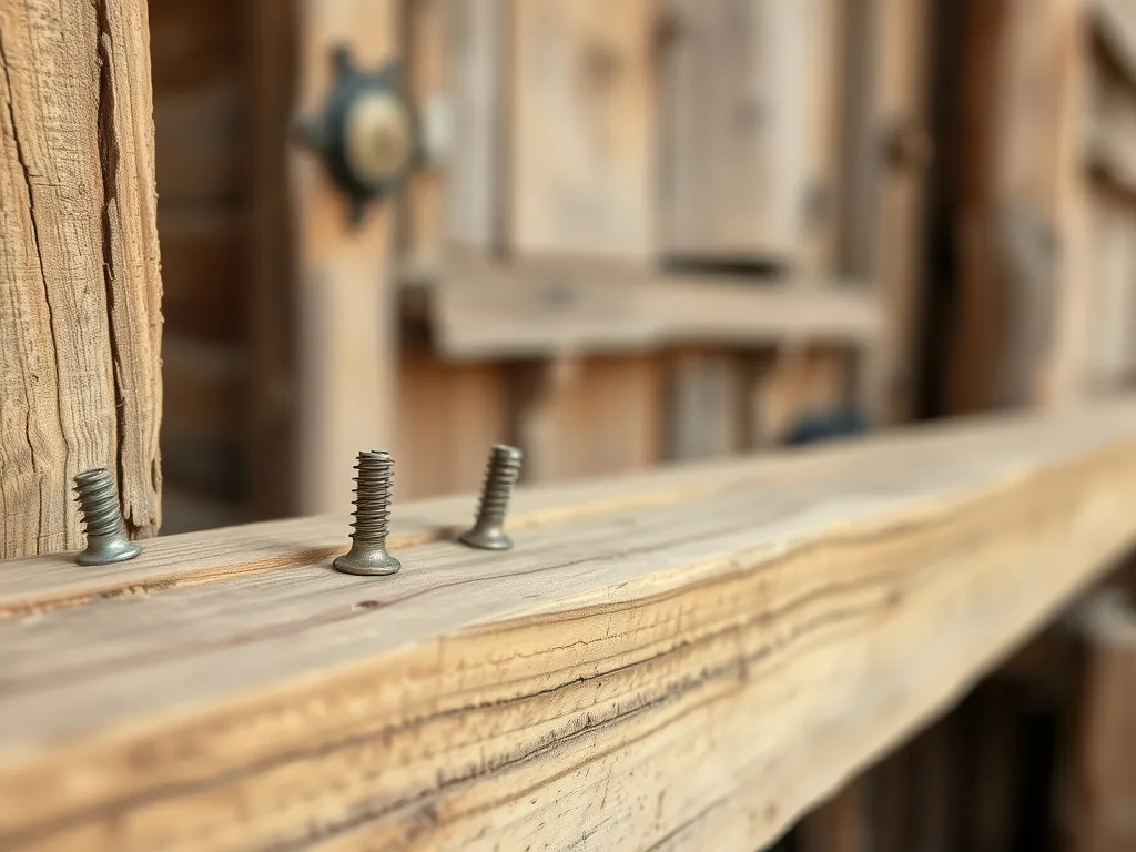 Wkręty ciesielskie w renowacji drewnianych konstrukcji zabytkowych